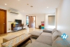Fully furnished apartment high floor 2 bedrooms open kitchen only at L tower Ciputra